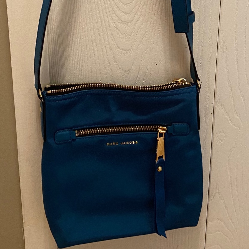 Marc Jacobs Blue Nylon Crossbody